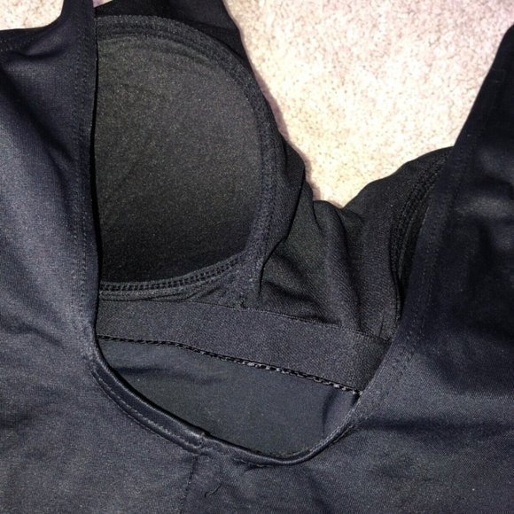 Trimshaper One Piece Swimsuit Size 12‎ Black - Picture 6 of 11